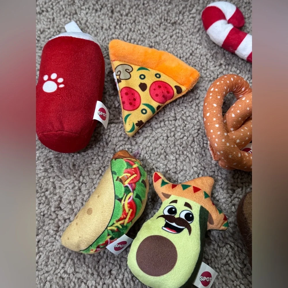 Food themed cat toys